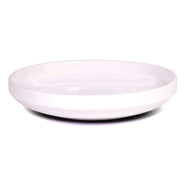 FOH DBO183WHP21 Bevel™ White 44 ounce Porcelain Bowl - 4 / CS