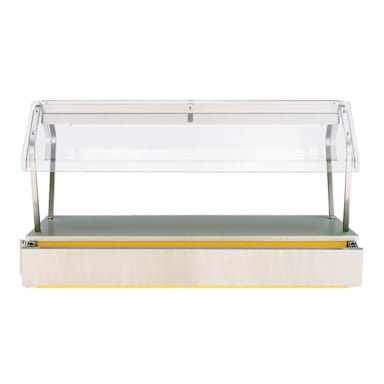Vollrath 36303 Classic Economy 74"L Buffet Breath Guard