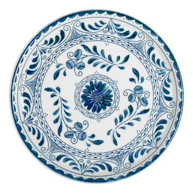 Zaba A102P803 Talara Vida Blue 7.5" Plate