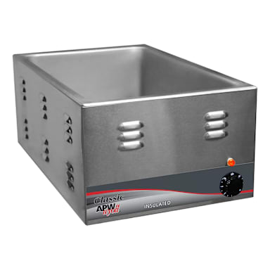 APW Wyott W-3VI 22 quart Countertop Electric Food Pan Warmer