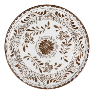 Zaba A105P802 Talara Vida Brown 9" Plate