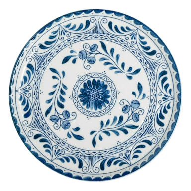 Zaba A102P802 Talara Vida Blue 9" Plate