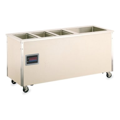 Vollrath 36195 Black 74 x 28 x 30" Hot/Cold Food Station