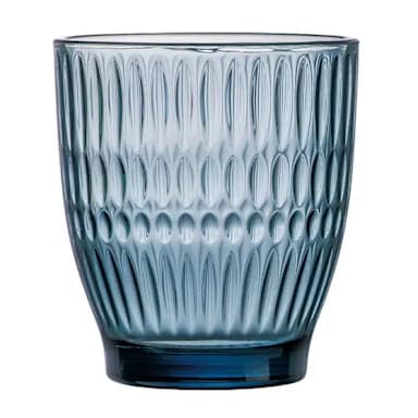 Arcoroc V8706 Rock Dew Blue 12 ounce Rocks Glass