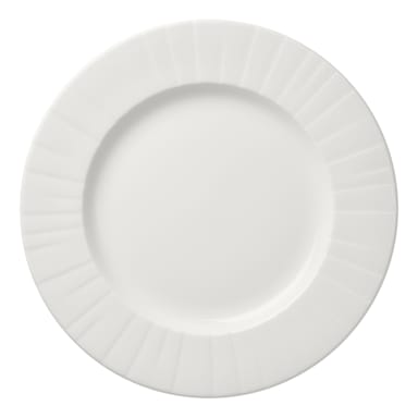 Steelite 9119C1220 Alina 11.25" Plate w/ Large Well - 6 / CS