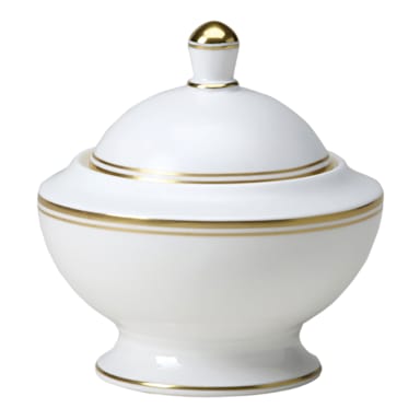 Steelite 82107AND0119 Burnished Gold 9 ounce Sugar Bowl