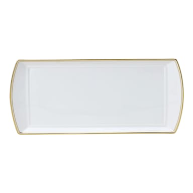 Steelite 82107AND0136 Burnished Gold 13.4 x 6" Tray