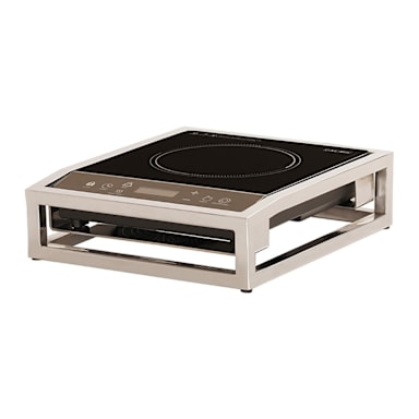 Cal-Mil 23126-49 Chrome 13W x 16D x 4H Rectangular Induction Unit
