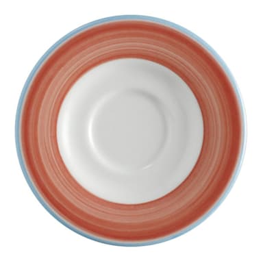 G.E.T. PA1602900324 Corona Calypso Coral 6-1/2" Saucer