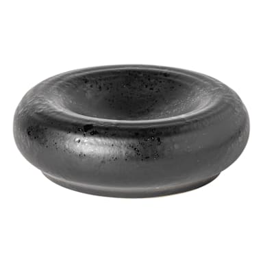 Costa Nova RCP182-BLK Resonance Black 7" Pillow Plate
