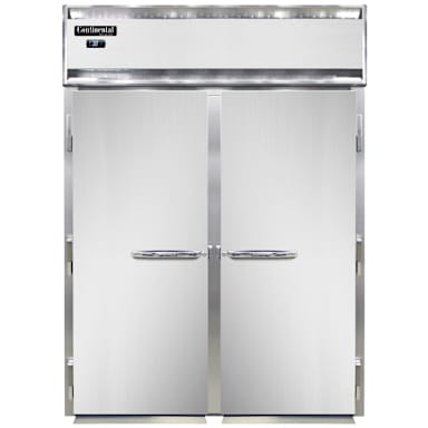Continental D2RINSS S/S 2-Section 64 Cu Ft Roll-In Refrigerator