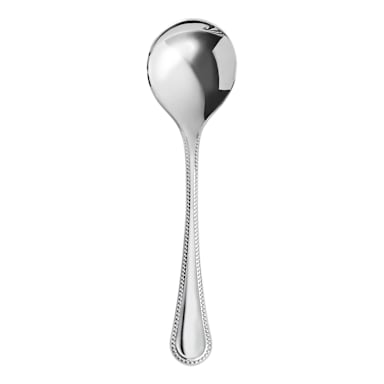 Steelite 6036SX075 18/10 Armscote 7-1/8" Soup Spoon - Dozen