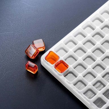 Bold Maker 22110 140 Cavity 5mL Rounded Square Mold