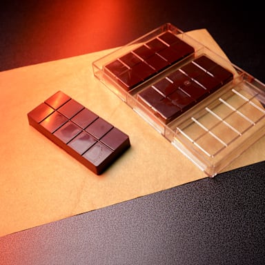 Bold Maker 23437 10 Pc 3 Bars 200mL Dubai Chocolate Mold