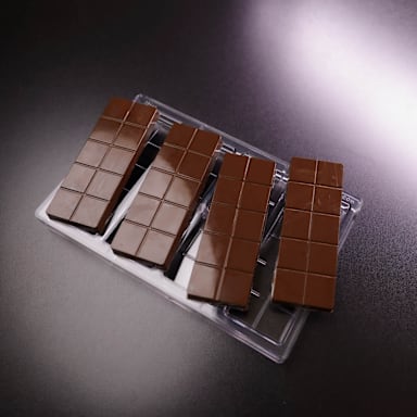 Bold Maker 23566 10 Pc 4 Bars 120mL Dubai Chocolate Mold