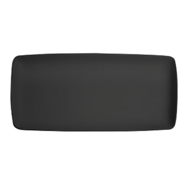 Vertex China E-R39-O Elements Onyx 8.5 x 3.75" Plate - Dozen