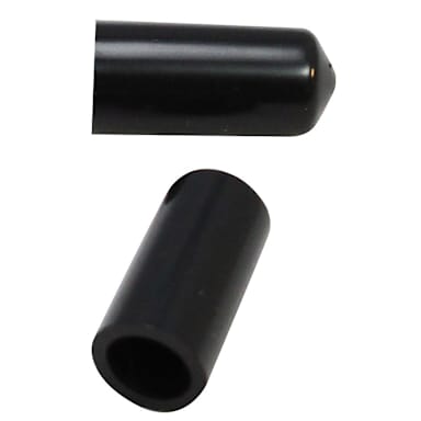 Darling Foodservice Black Dust Cap for Liquor Pourers