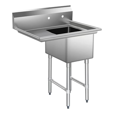 L18 304 16 x 20 x 14 1-Compartment Sink Kit with Legs