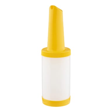 TableCraft 10910 Yellow 1 Quart PourMasterĀ® Container