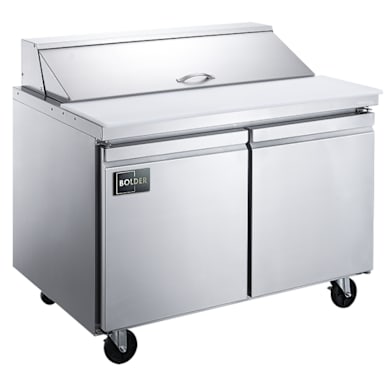 Bolder 2-Door 48" Refrigerated Sandwich Prep Table