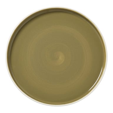 Steelite 12200636 Nyx Olive 10" Stack Plate