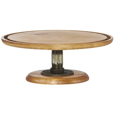 Cal-Mil 4310-5-99 Madera Maple 12.75 x 5" Cake Stand