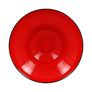 RAK Porcelain FRCLXD23RD Fire Red 9.05" Plate - 6 / CS