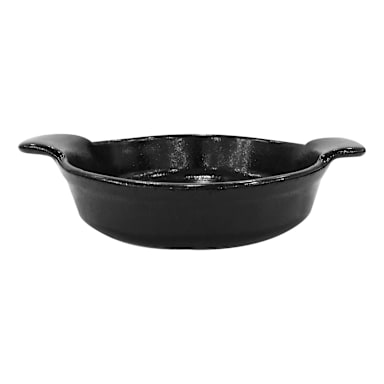 Diversified Ceramics DCI591BI Blk Round 32 oz Casserole Dish