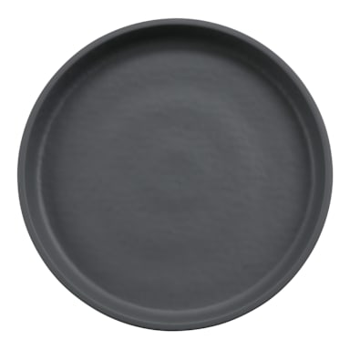 G.E.T. RP-7-GRM/BKM Roca Gray 7" Dinner Plate - Dozen