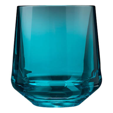 Drinique VIN-SW-TEL-24 Teal Tritan 12 oz Stemless Wine Glass