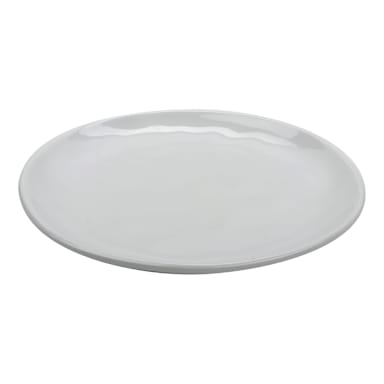 G.E.T. CS-9-AM-W Arctic Mill White 9" Melamine Plate - Dozen