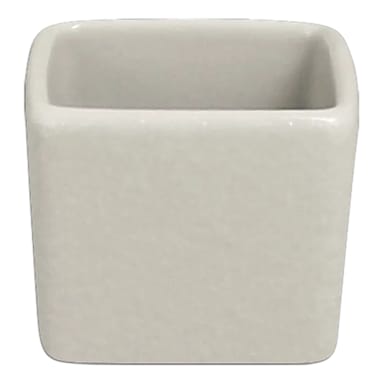 RAK Porcelain NFOPSD01WH Neo Fusion Sand 3 ounce Cube Dish