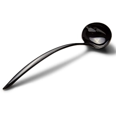 Bon Chef 9456BM Black PVD Coated 6 ounce Serving Ladle