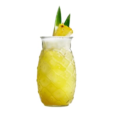 Mikasa O-1005413 Tiki Pineapple 17 ounce Cocktail Glass - 6 / CS