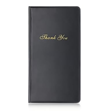 Darling Foodservice Black 10-1/2 x 5-1/2 in. Check Presenter