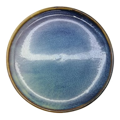 Bon Chef 2100020P Marea Aqua Blue 8" Plate