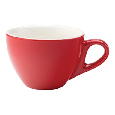 Steelite UCT8135 Utopia Red 12.25 ounce Coffee Cup