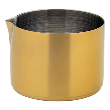 Steelite UF92119 Utopia S/S Gold 9 ounce Pourer - 6 / CS