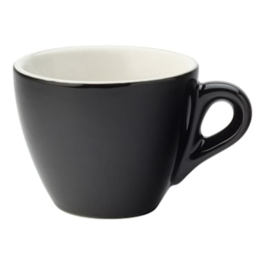 Steelite UCT8110 Utopia Black 2.75 ounce Espresso Cup
