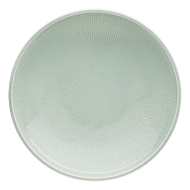 Schonwald 9251378B1 Frost Shiro Glaze 11" Coupe Plate - 6 / CS
