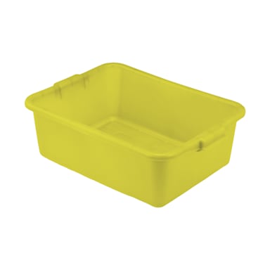 Vollrath 1517-C08 Yellow Perforated 20 x 15 x 7" Drain Box