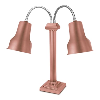 Eastern Tabletop 9632CP Xylo Copper Finish 120V Double Heat Lamp
