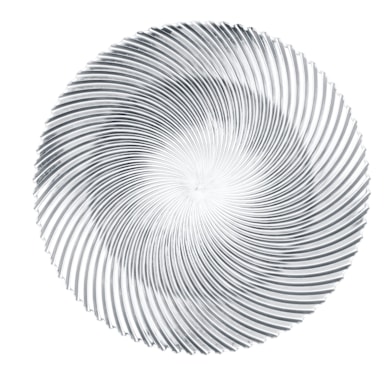 Nachtmann N89993 Samba 12-5/8" Glass Charger Plate - 8 / CS