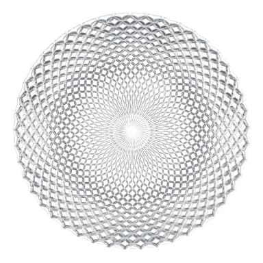 Nachtmann N89995 Rumba 12-5/8" Glass Charger Plate - 8 / CS