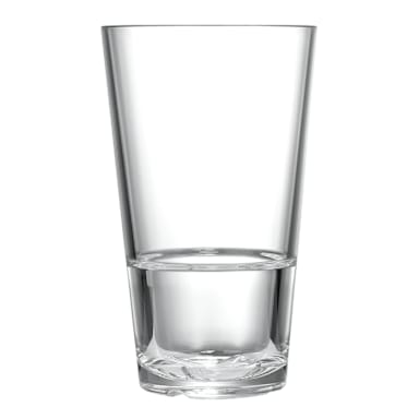 Drinique CAL-PT-CLR-24 Caliber Clr 16 oz Stacking Pint Glass