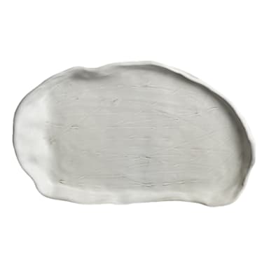 1880 Hospitality L1160000131 Luzerne LEK Wht 8 in Oval Plate