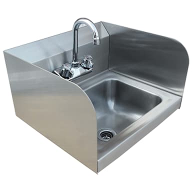 Darling Foodservice 17 x 15 Hand Sink w/ 14 x 10 Bowl and Faucet