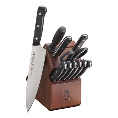 Zwilling J.A. Henckels 1014158 12 Piece Knife Set with Hardwood Block