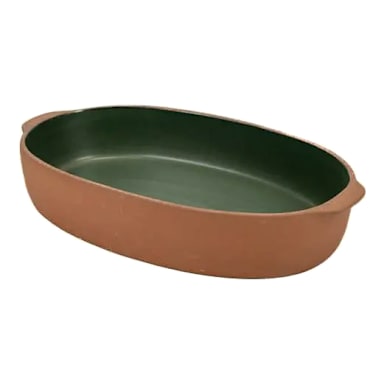 ARC Cardinal FP398 Terra Green 40 ounce Oval Bowl