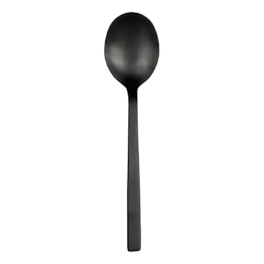 Libbey - Formerly World Tableware 863 016 Elexa Satin Noir 7 in Bouillon Spoon - Dozen